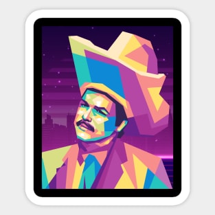 Turd Ferguson wpap retro Sticker